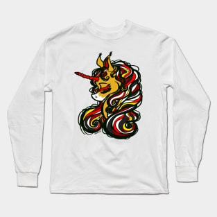 San Francisco Football Unicorn Long Sleeve T-Shirt